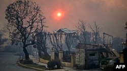 Los Angeles'ta devam eden yangınlar çok sayıda eve ve mahalleye zarar verdi.