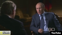 Владимир Путин в программе «60 минут» телекомпании CBS