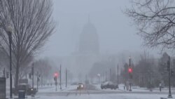 Washington'da Kar Fırtınası